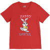 Bunny Happy Easter V-Neck Tee