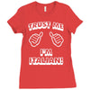 trust me i'm italian Ladies Fitted T-Shirt