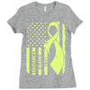 lyme disease awareness Ladies Fitted T-Shirt