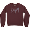 cute enjoy Crewneck Sweatshirt