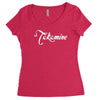 takamine new Women's Triblend Scoop T-shirt