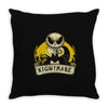 nightmare   scroll Throw Pillow