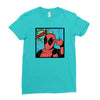 bang pop art Ladies Fitted T-Shirt