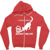 i need a beer right meow Zipper Hoodie