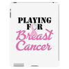 playing for breast cancer iPad 3 and 4 Case