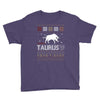 santa taurus christmas ugly t shirts Youth Tee