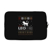 santa leo christmas ugly t shirts Laptop sleeve