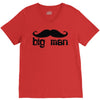 moustache V-Neck Tee