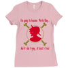 Pirate king Luffy Ladies Fitted T-Shirt