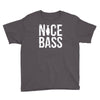 nice bass fishing Youth Tee