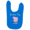 peppa pig brother pig Baby Bibs