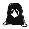 new v for vendetta logo Drawstring Bags