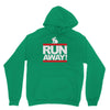 run away rabbit Unisex Hoodie