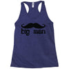 moustache Racerback Tank