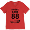 speed limit 88 V-Neck Tee