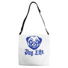 pug life Adjustable Strap Totes