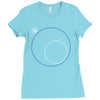 Outside Circle Ladies Fitted T-Shirt
