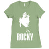uomo rocky balboa stallone boxe pugilato cinema&amp;tv Ladies Fitted T-Shirt