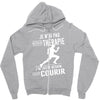 courir Zipper Hoodie