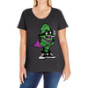 cannabis Ladies Curvy T-Shirt