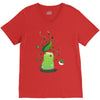 leaf storm V-Neck Tee