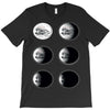 the phases of the moon of laika dog T-Shirt