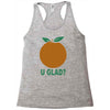 orange uglad Racerback Tank