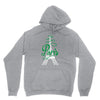 paris script eiffel tower french france Hoodie
