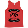 Premium Vintage  1987 Tank Top