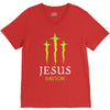 Jesus Savior V-Neck Tee