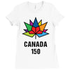 Canada 150th Anniversary Ladies Fitted T-Shirt