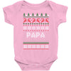 ugly christmas papa Baby Bodysuit