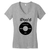 ipoo'd Women's V-Neck T-Shirt