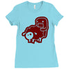 sheep Ladies Fitted T-Shirt