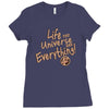the answer to the question Ladies Fitted T-Shirt