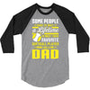 My Favorite Softball Player Calls Me Dad 3/4 Sleeve Shirt