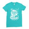 burton's imaginary friends Ladies Fitted T-Shirt