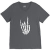 skeleton hand V-Neck Tee