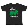 t rex hasst liegest&uuml;tze Toddler T-shirt