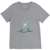 christmas lightsabers V-Neck Tee
