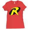 robin batman Ladies Fitted T-Shirt