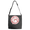 my boxer my bff Adjustable Strap Totes
