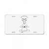 Yoga with Goat License Plate