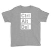 control alt delete Youth Tee