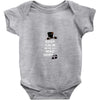keep calm, we're all mad here Baby Onesie