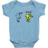 heart seeker Baby Onesie