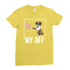 my bff Ladies Fitted T-Shirt
