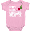 bears beets battlestar galactica Baby Bodysuit