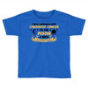 I Love Someone With Childhood Cancer To The Moon And Back To Infinity Toddler T-shirt