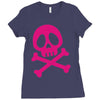 pink pirate Ladies Fitted T-Shirt